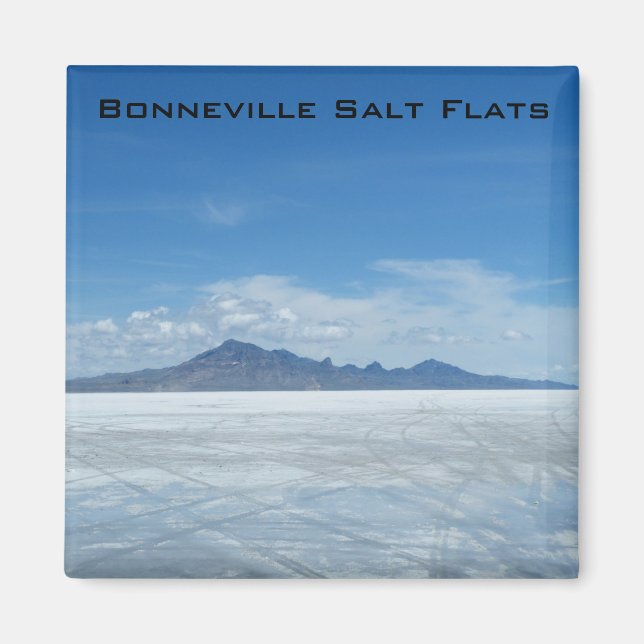 Bonneville Salt Flats Magnet (Front)