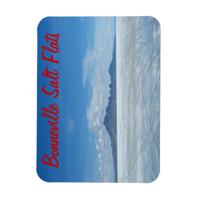 Bonneville Salt Flats Magnet (Vertical)