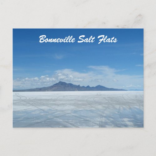 Bonneville Salt Flats Postcard