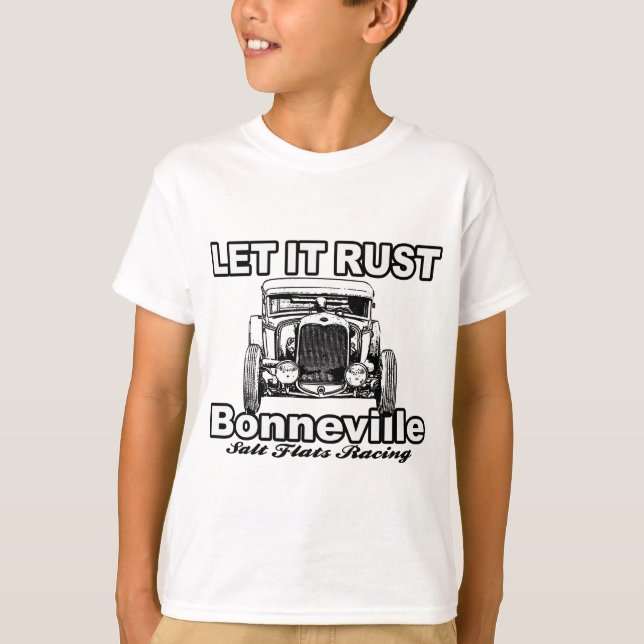 Bonneville Salt Flats Racing T-Shirt (Front)