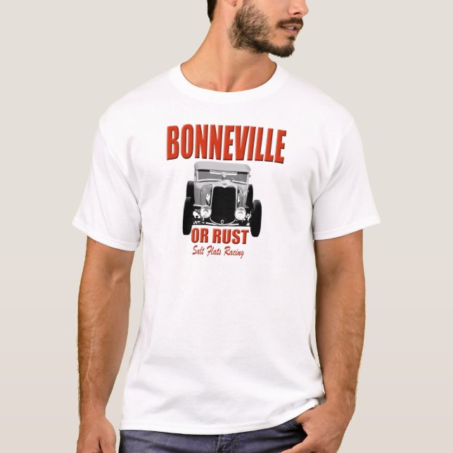 bonneville salt flats racing T-Shirt (Front)