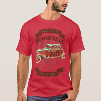 Bonneville Salt Flats Vintage Retro Hot Rod Race T-Shirt