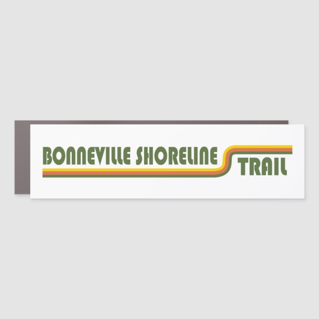 Bonneville Shoreline Trail Car Magnet (Front)