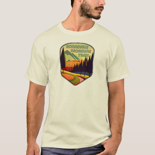 Bonneville Shoreline Trail Colors T-Shirt (Front)