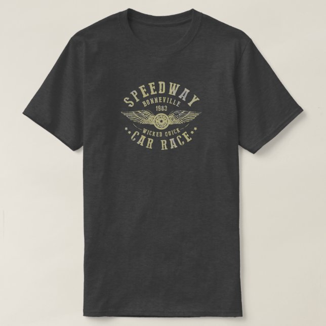 BONNEVILLE SPEEDWAY T-Shirt (Design Front)