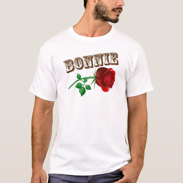 Bonnie and Clyde Couple T-Shirt (Front)
