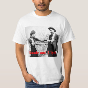 echo Cruelty Sympathetic Bonnie And Clyde T-Shirts & T-Shirt Designs | Zazzle