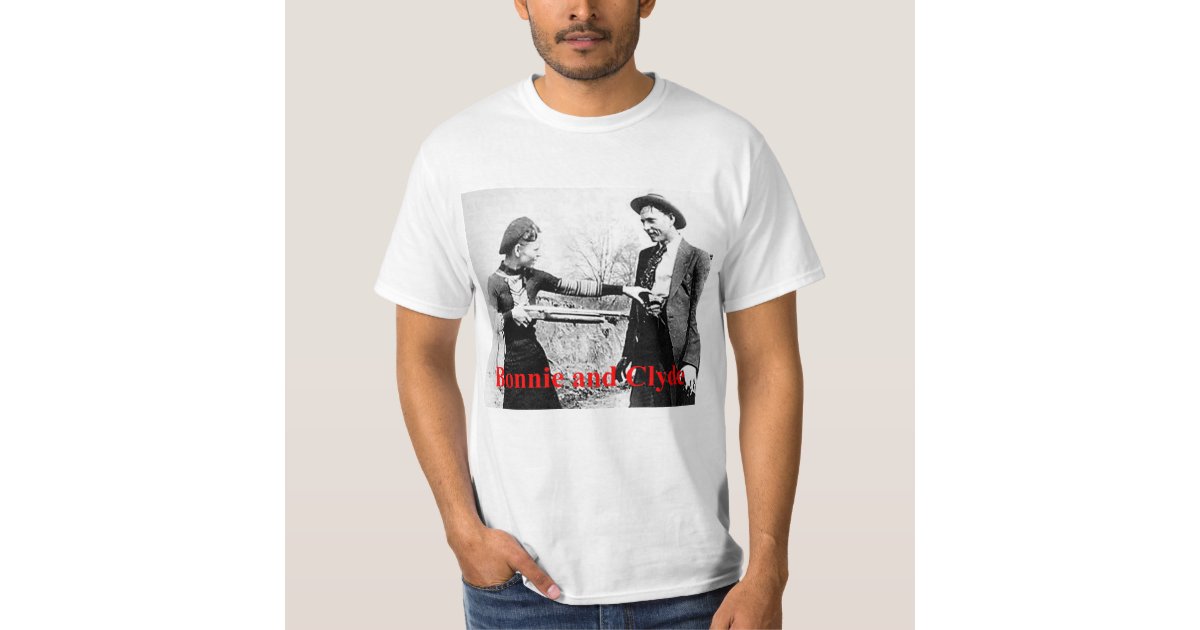 Bonnie and Clyde Star Crossed Lovers or What T-Shirt | Zazzle
