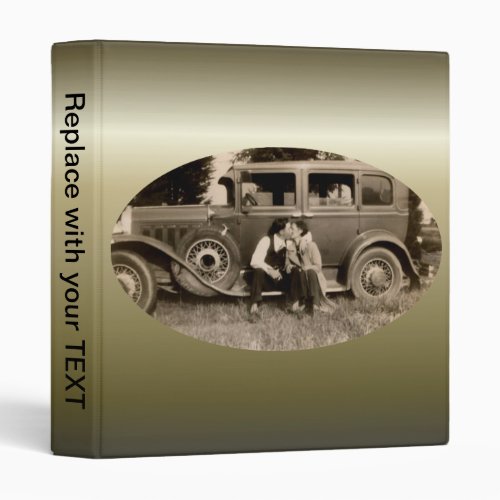Bonnie and Clyde _ The Barrow Gang 3 Ring Binder
