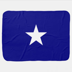 Bonnie Blue Flag Baby Blanket