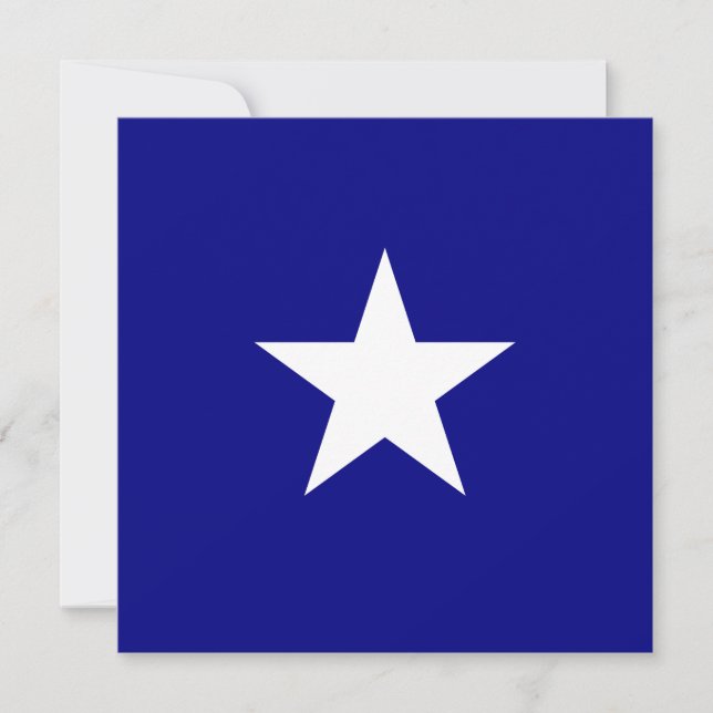Bonnie Blue Flag Card (Front)