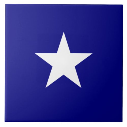 Bonnie Blue Flag Ceramic Tile