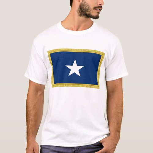 Bonnie Blue Flag First Texas Cofederate Volunteers T_Shirt