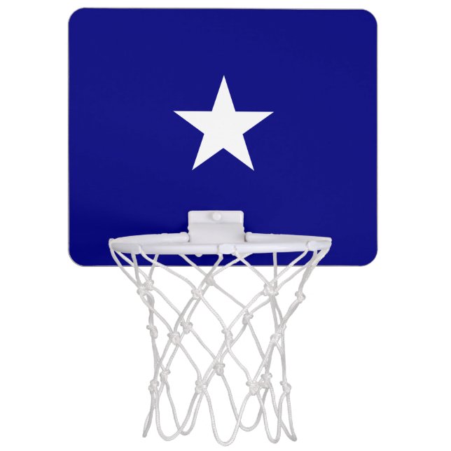Bonnie Blue Flag Mini Basketball Hoop (Front)