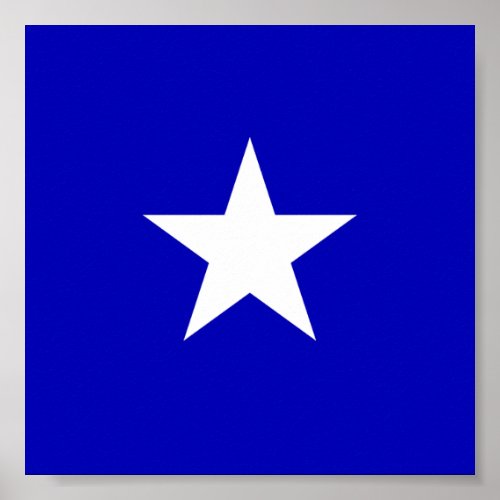 Bonnie Blue Flag Poster