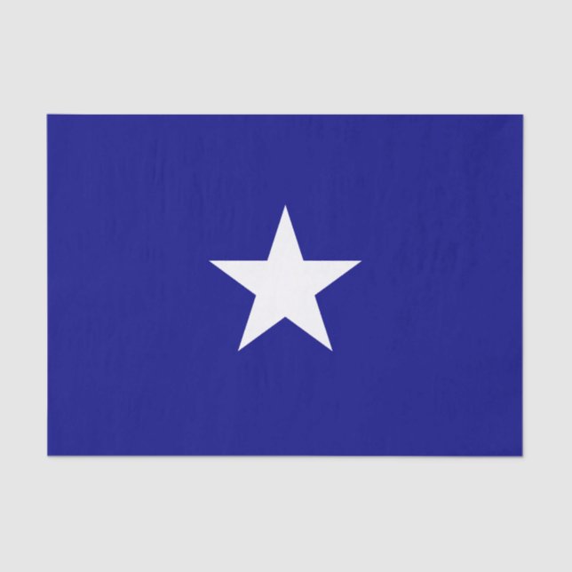 Bonnie Blue Flag Tissue Paper (Front)