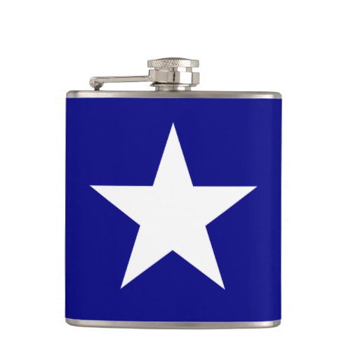 Bonnie Blue Flag with Lone White Star Flask