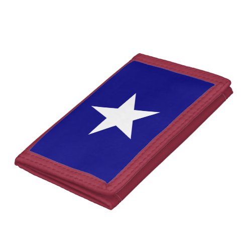 Bonnie Blue Flag with Lone White Star Nylon Wallet