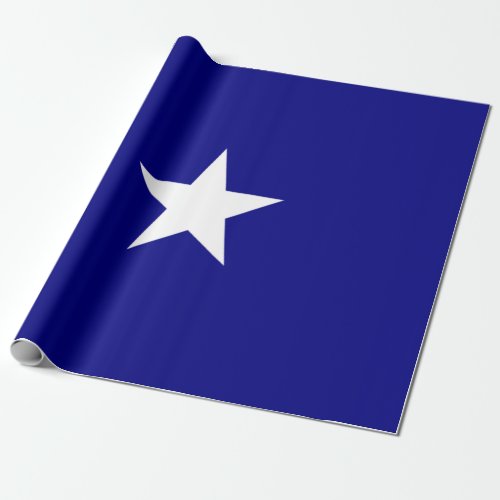 Bonnie Blue Flag Wrapping Paper