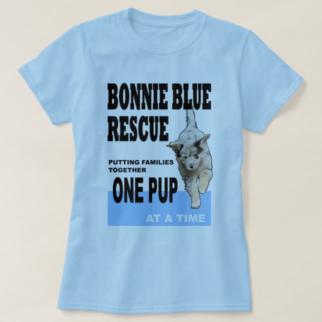 Bonnie Blue Rescue women's T-shirt (Design Front)