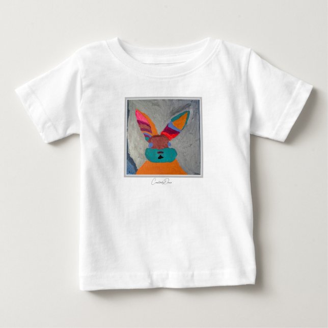 Bonnie Bunnie Baby t-shirts - CreativelyDrew (Front)