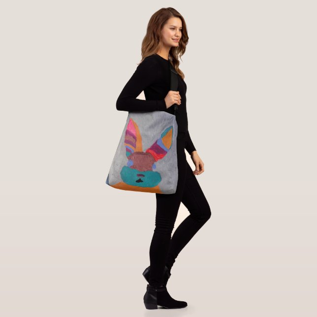 Bonnie Bunnie Crossbody Tote - CreativelyDrew (On Model)