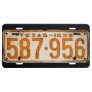 Bonnie & Clyde License Plate
