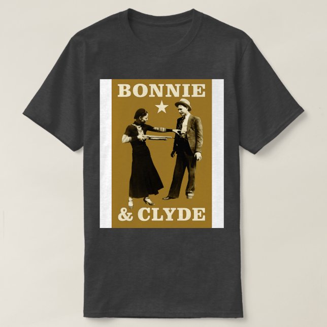 Bonnie Clyde T-Shirt (Design Front)