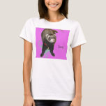 Bonnie In Pink T-shirt at Zazzle
