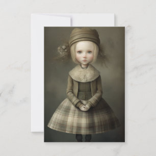 Bonnie Lass: Scottish Highland Note Card