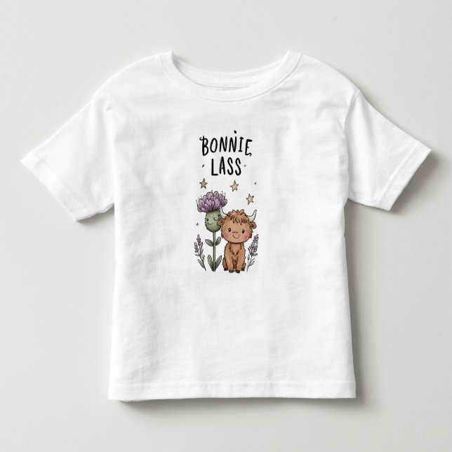 BONNIE LASS TODDLER T-SHIRT (Front)