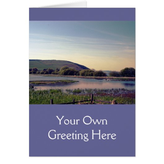 Bonnie Scotland -- Scottish Loch View (Front)