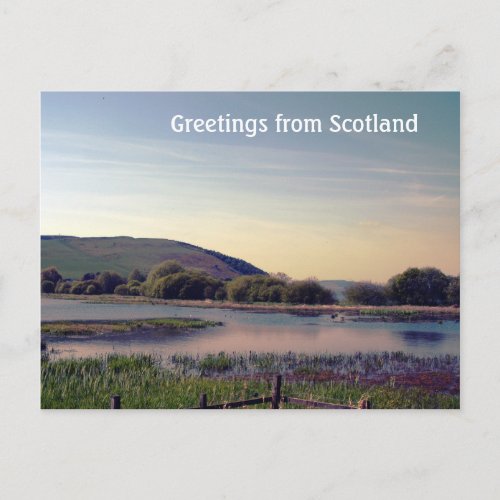 Bonnie Scotland __ Scottish Loch View Postcard