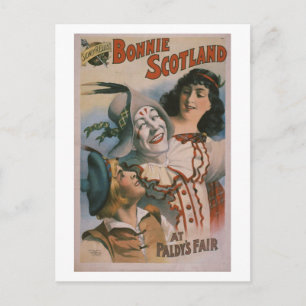 "Bonnie Scotland" Vintage Theater Postcard