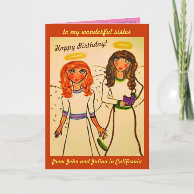 Bonnies Birthday Card (Front)