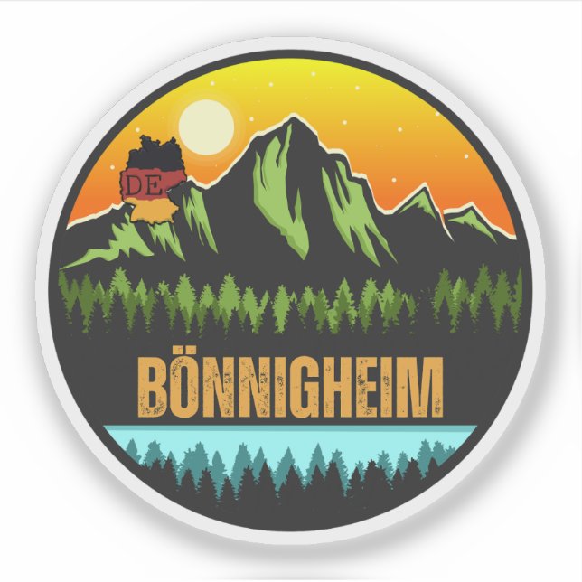 Bönnigheim, Germany Sticker (Front)