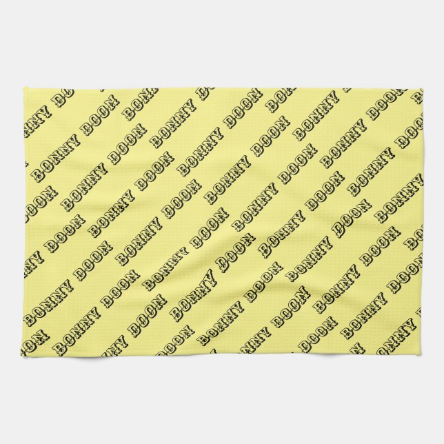 Bonny Doon a city in California Kitchen Towel (Horizontal)