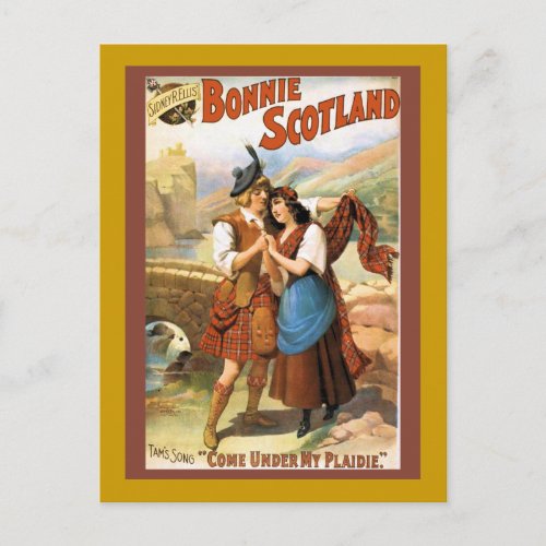 Bonny Scotland Postcard
