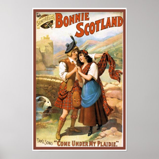 Bonny Scotland Poster (Front)