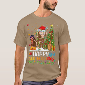 Bonobo Animal Lover Funny Happy Bonobo HelloThanks T-Shirt