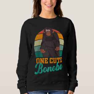 Bonobo chimpanzee chimps World Bonobo Day  men wom Sweatshirt