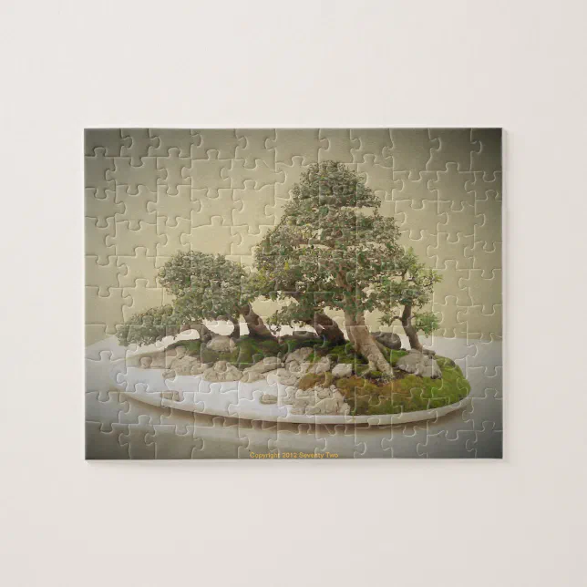 Bonsai 5 jigsaw puzzle | Zazzle