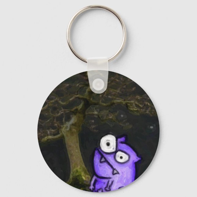 Bonsai and the Beast Keychain (Front)