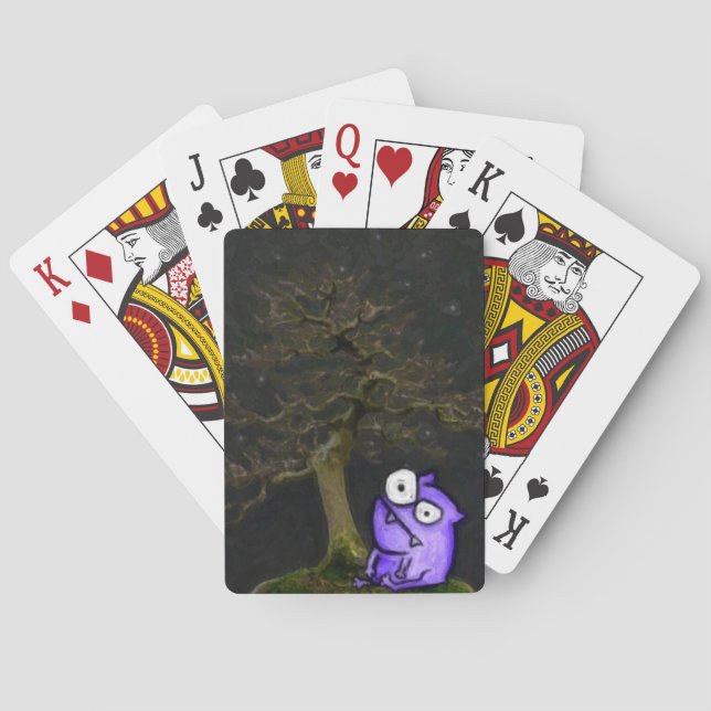 Bonsai and the Beast Poker Cards (Back)