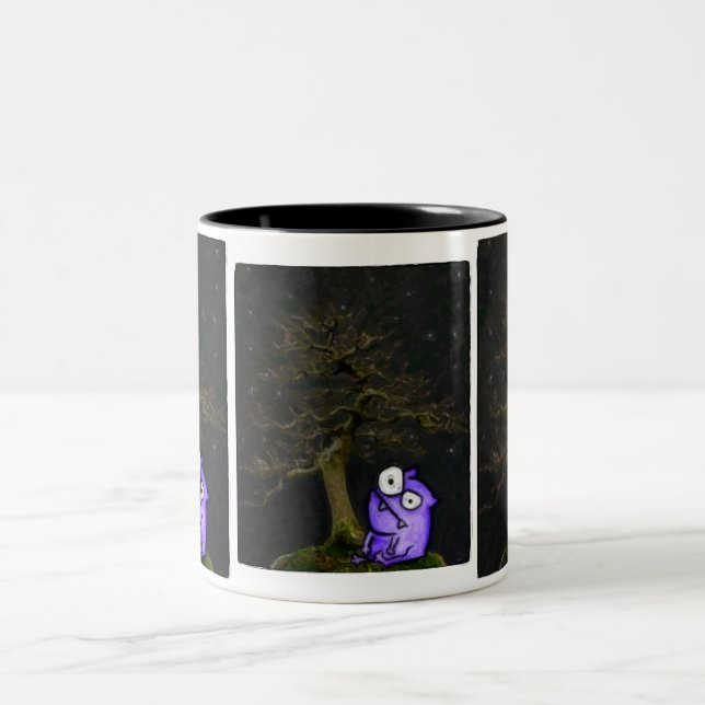 Bonsai and the Beast Two-Tone Coffee Mug (Center)
