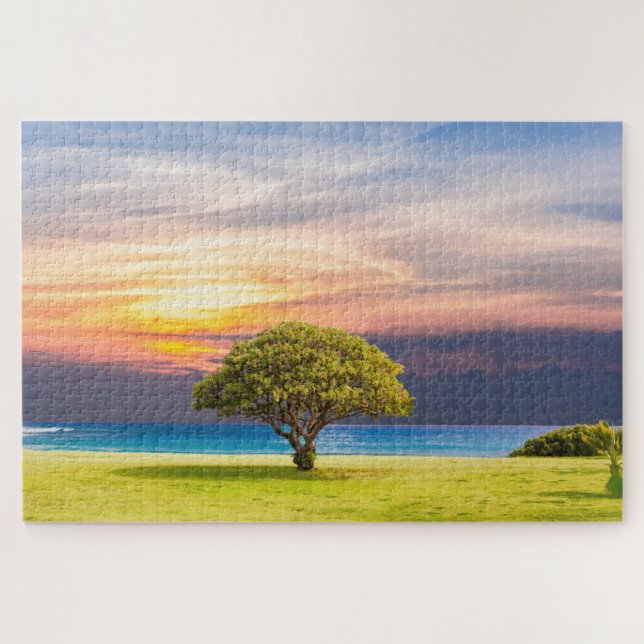 Bonsai By The Water Jigsaw Puzzle (Horizontal)