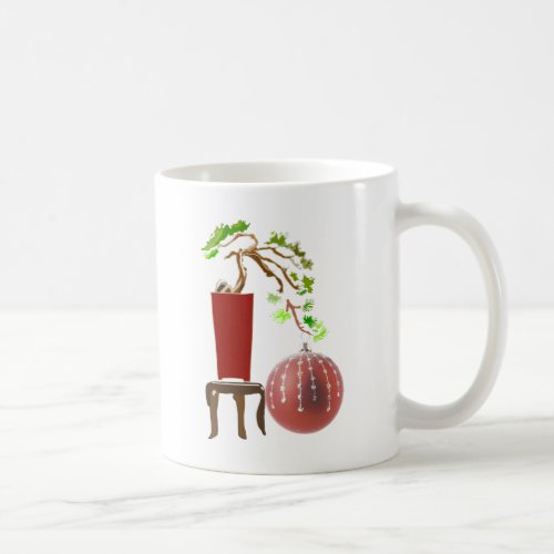 Bonsai Christmas Tree Coffee Mug