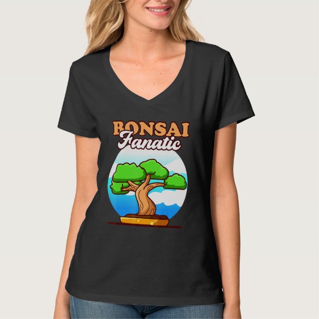 Bonsai Fanatic Bonsai Master Japanese Culture Bons T-Shirt (Front)