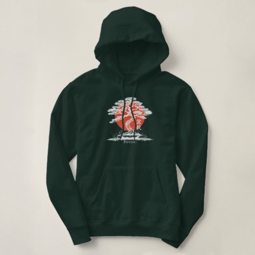 Bonsai Japanese Kanji Personalized Hoodie