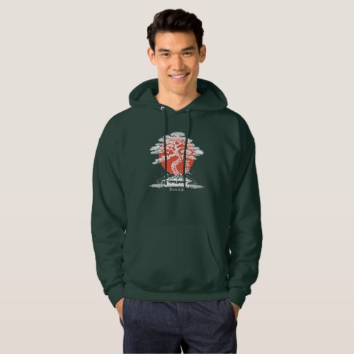 Bonsai Japanese Kanji Personalized Hoodie